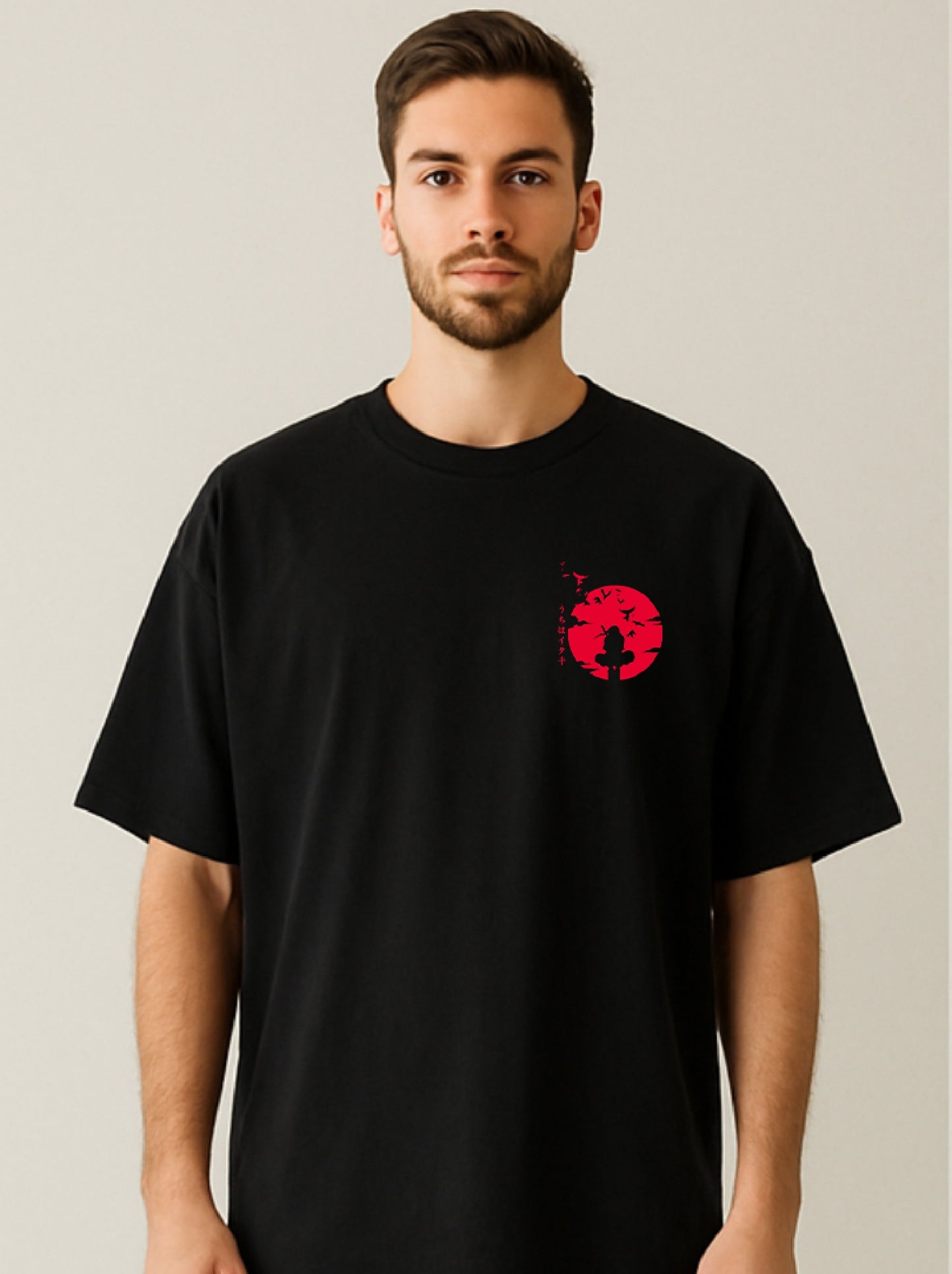 Itachi Printed Oversized T-Shirt